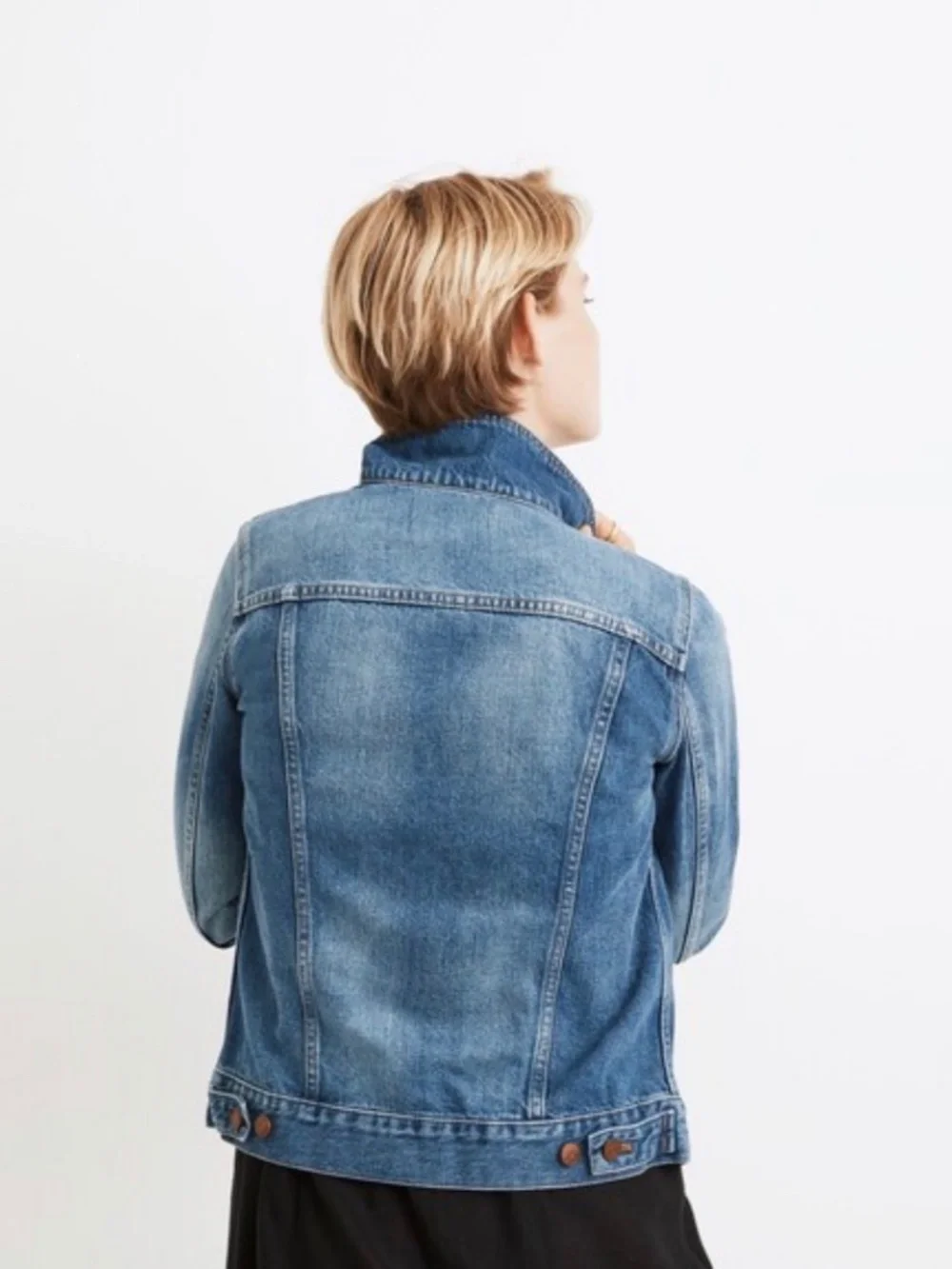 Madewell The Jean Jacket in Pinter Wash XL